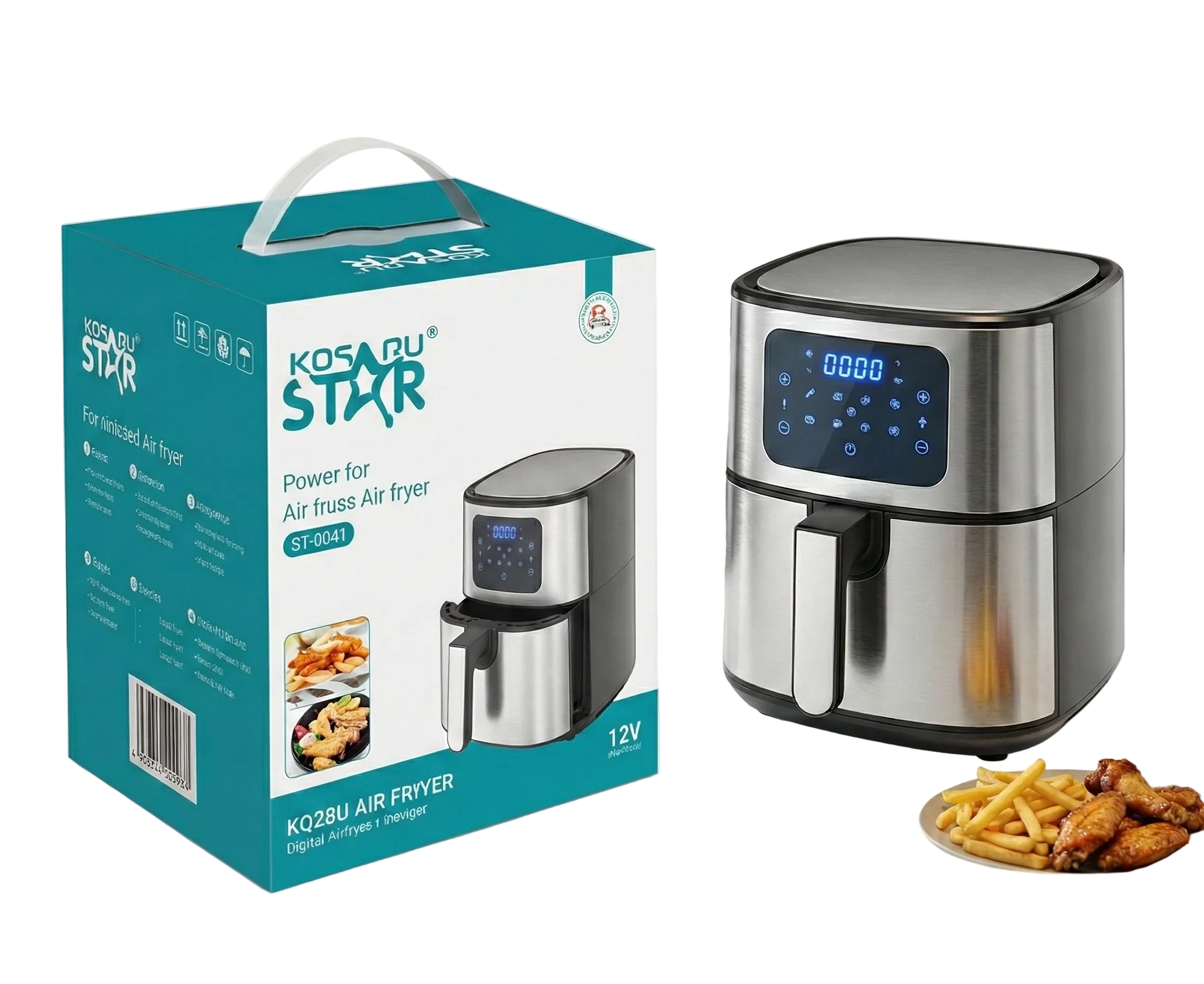 Air Fryer Manual 5,5 Litros