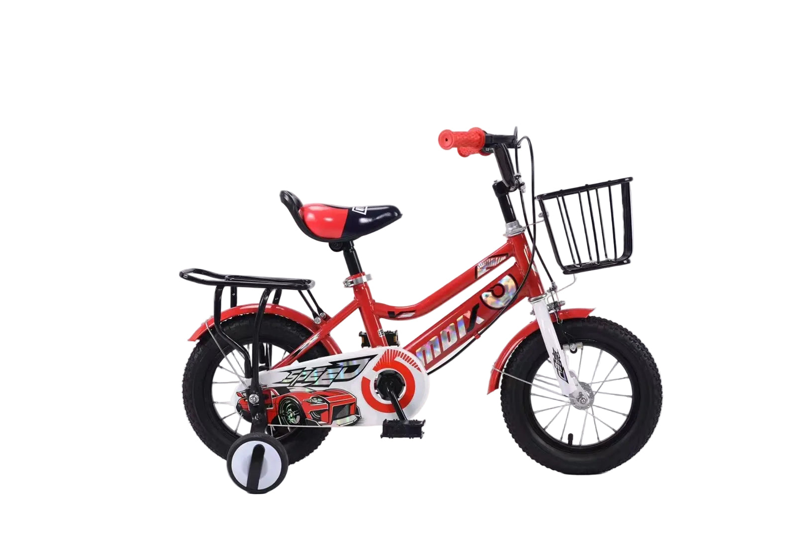 Bicicleta Infantil Aro 12 con Ruedas de Entrenamiento