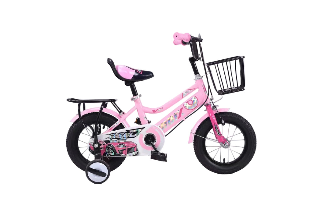 Bicicleta Infantil Aro 12 con Ruedas de Entrenamiento