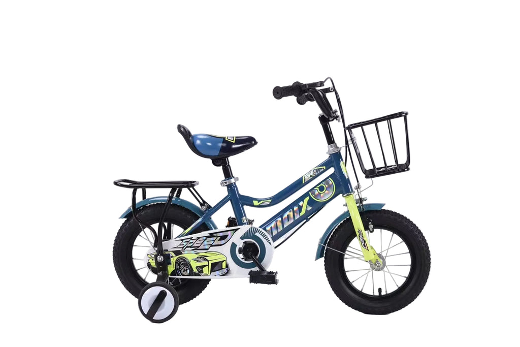 Bicicleta Infantil Aro 12 con Ruedas de Entrenamiento
