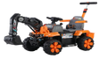 Excavadora Eléctrica Infantil con Control Remoto y Manija para Padres — Ride-On