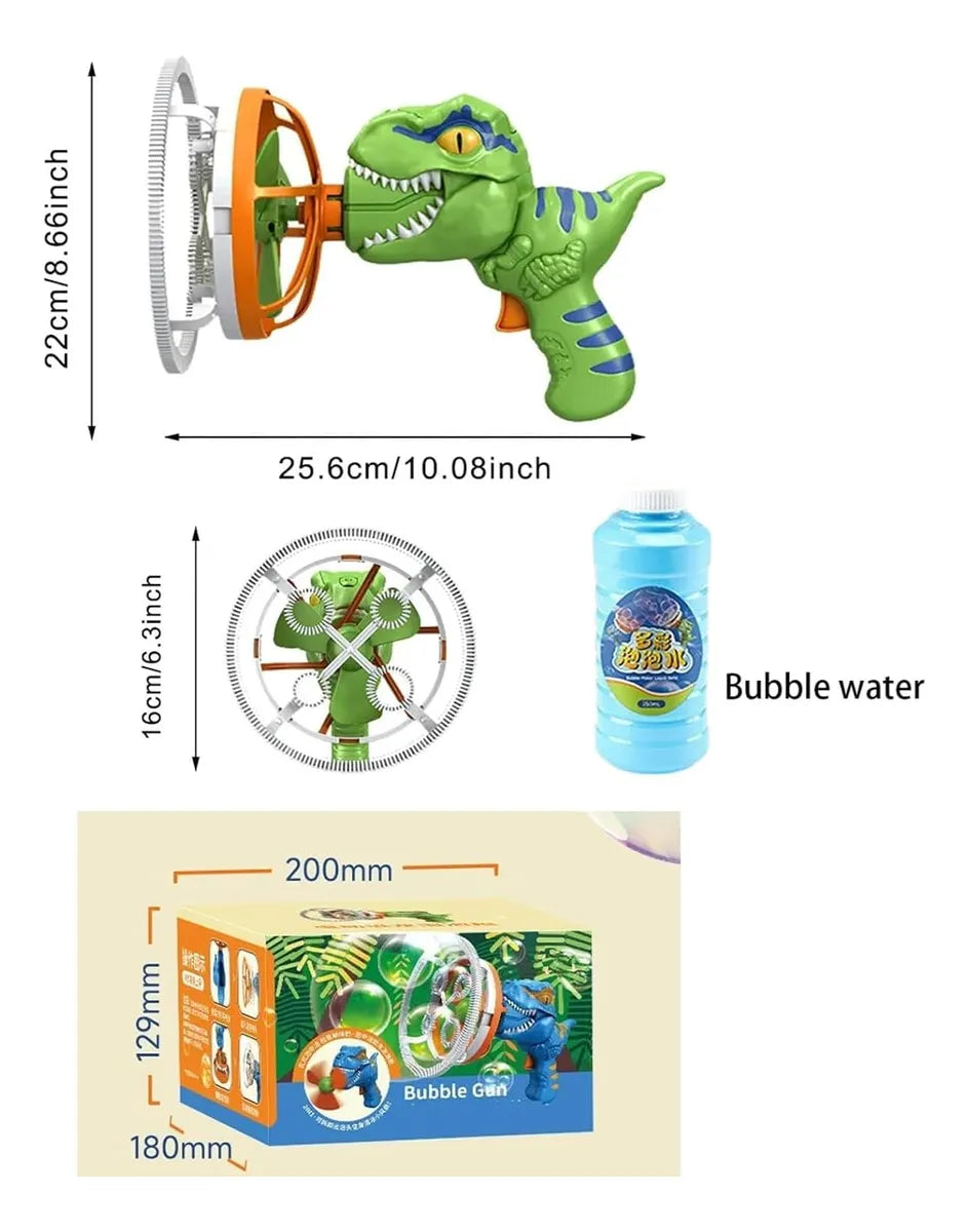 Pistola de Burbujas Dragón