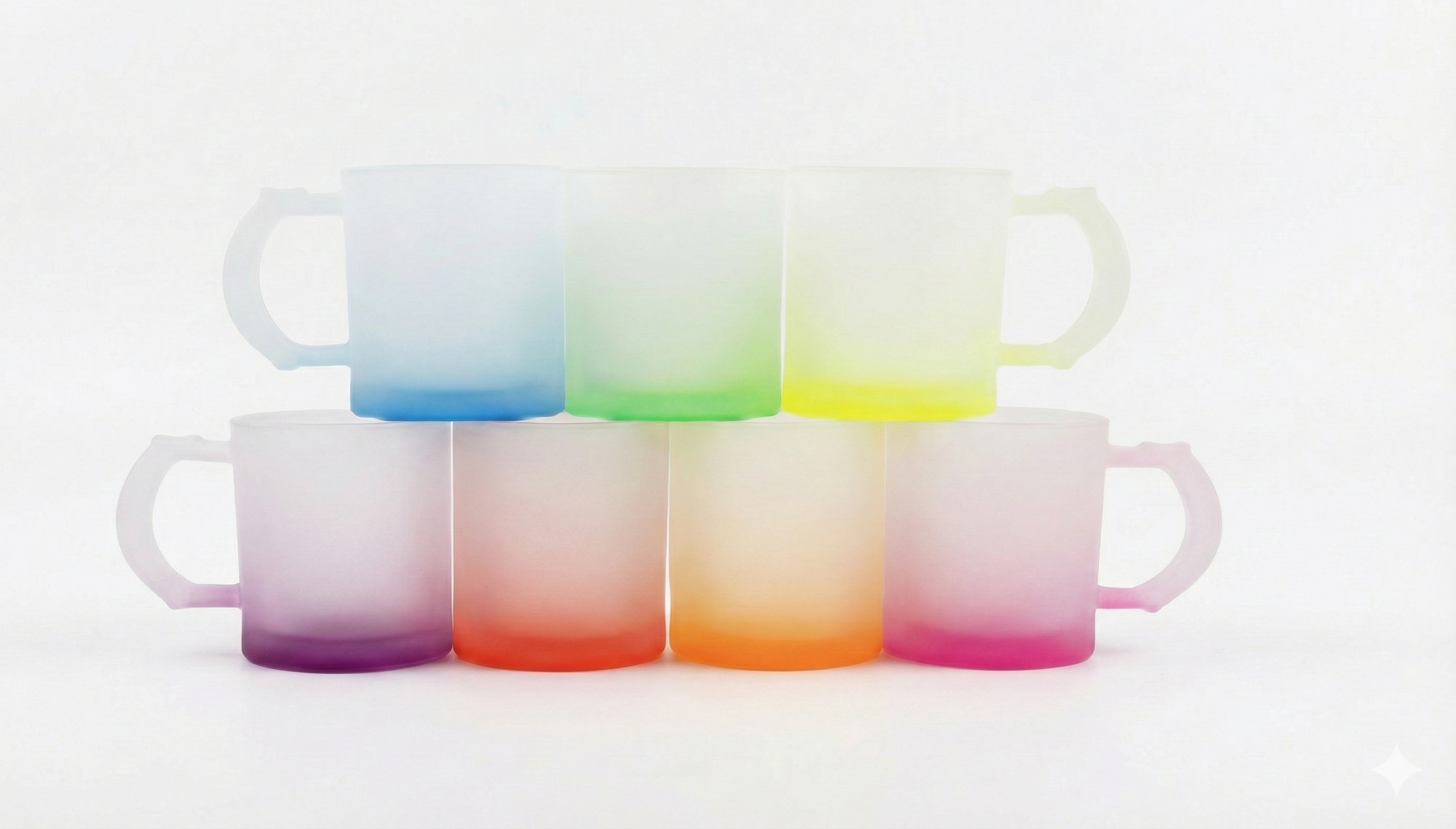 Jarros transparenes para sublimar