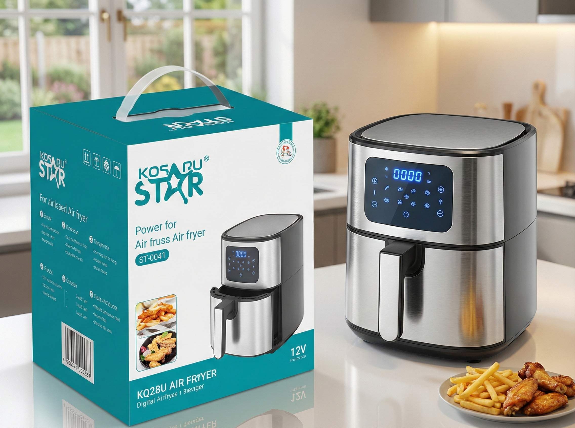 Air Fryer Manual 5,5 Litros