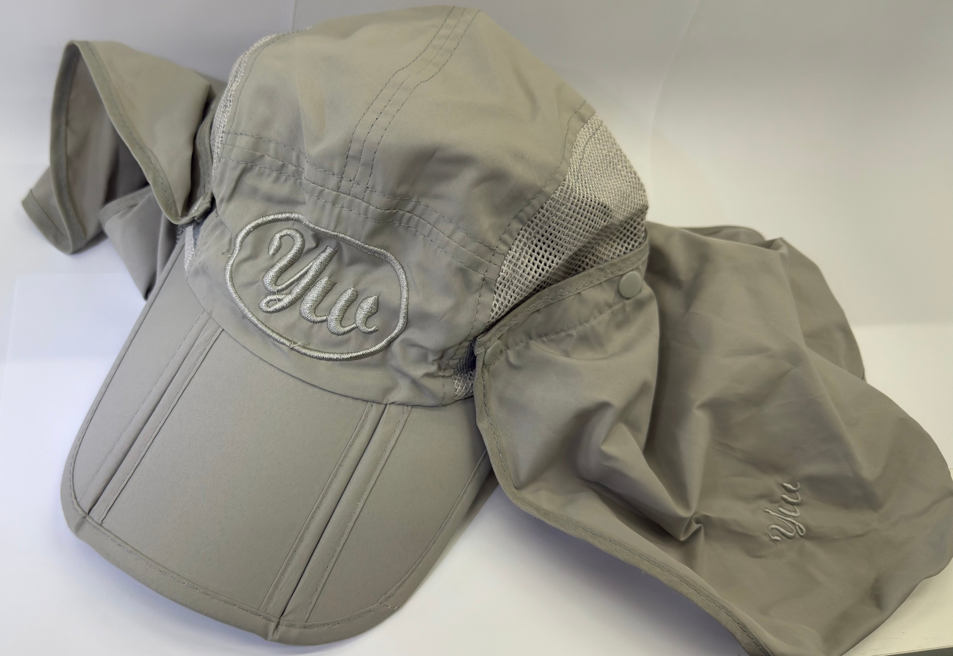 Gorra con Protector Solar Facial y Cubre Cuello — 3 Colores Disponibles