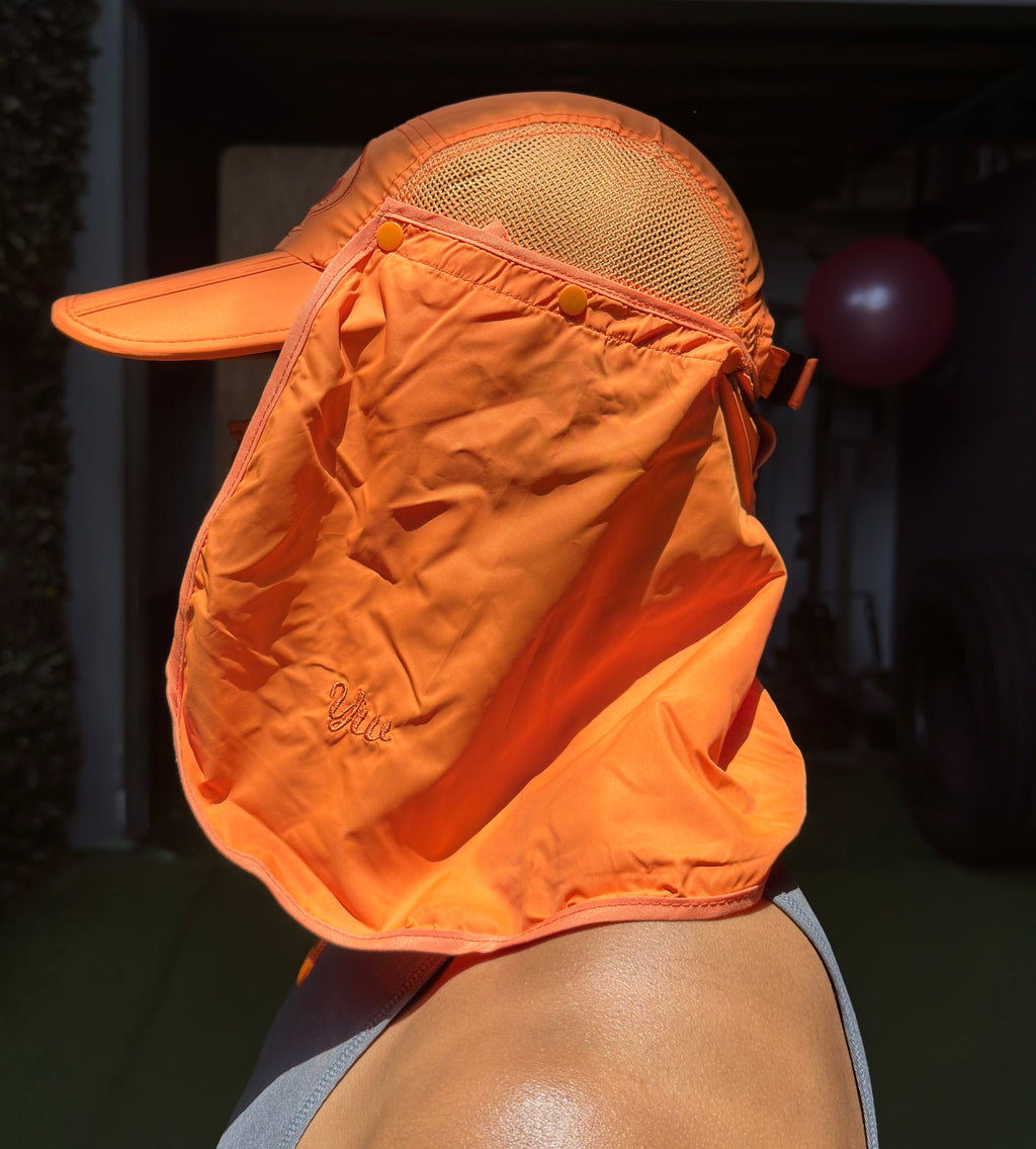 Gorra con Protector Solar Facial y Cubre Cuello — 3 Colores Disponibles