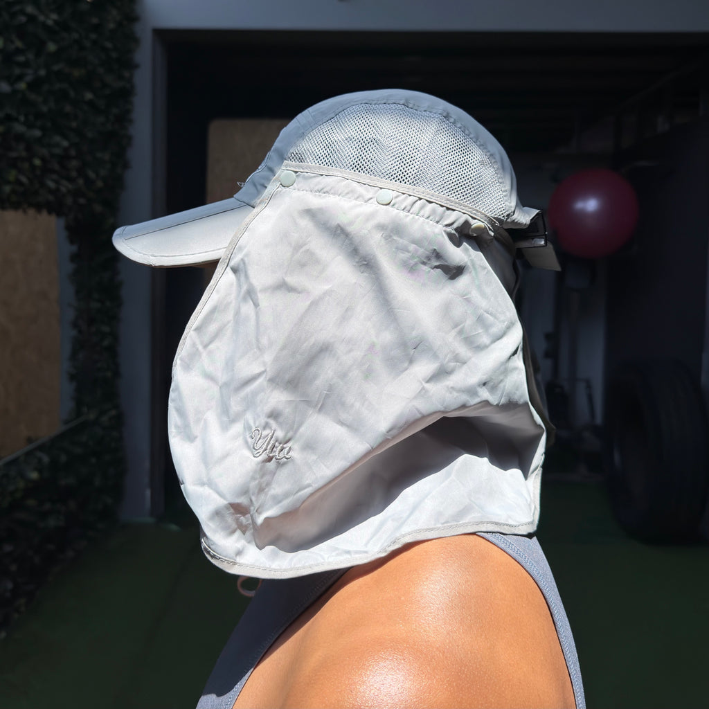 Gorra con Protector Solar Facial y Cubre Cuello — 3 Colores Disponibles