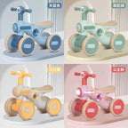 Correpasillos de Equilibrio 4 Ruedas para Bebés — 4 Colores con Luces LED