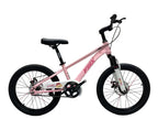 Bicicleta Infantil Aro 20 con Suspensión, Frenos de Disco y Luces LED