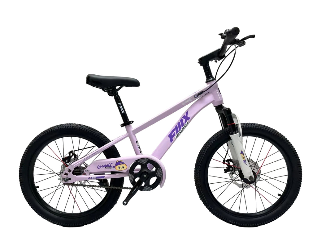 Bicicleta Infantil Aro 20 con Suspensión, Frenos de Disco y Luces LED