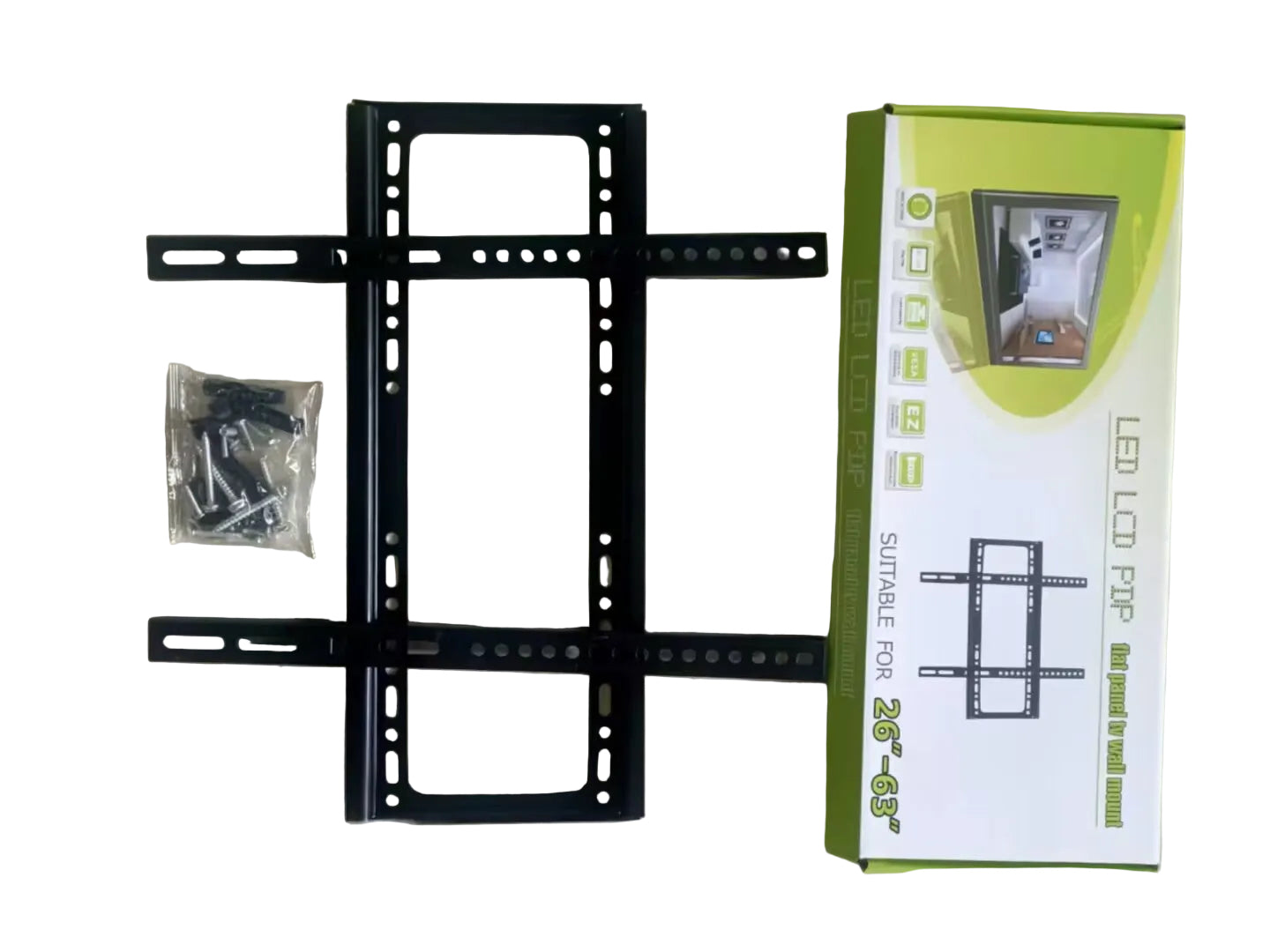 Soporte de Pared Fijo para TV 26" a 63" — LED, LCD y PDP