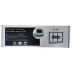 Soporte de Pared Inclinable para TV 15" a 42" —  Max 40kg, Modelo HT-001