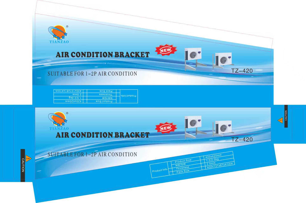 Soporte de Pared para Unidad Exterior de Aire Acondicionado — TZ-420