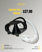 Set de Snorkel con Máscara y Tubo