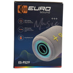 Parlante Inalámbrico Bluetooth 10W con Luces RGB y Función TWS — Negro o Gris