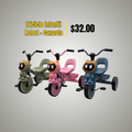 Triciclo Infantil Robot con Canasta Trasera